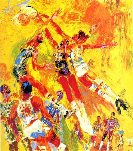 Leroy Neiman Basketball Superstars